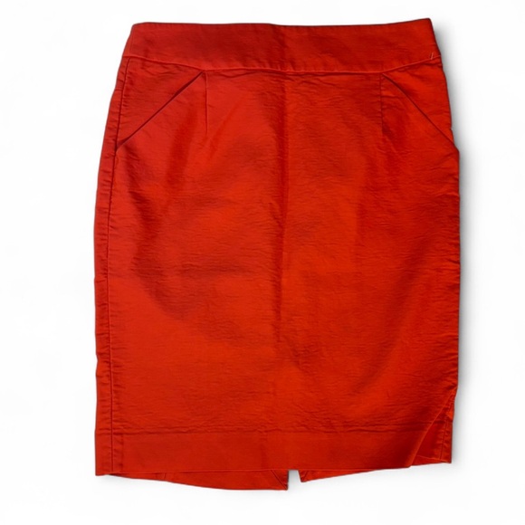 J. Crew Dresses & Skirts - J. Crew Size 4 Salmon Pencil Skirt 100% Cotton